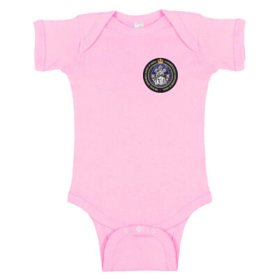 Rabbit Skins Infant Colourful Emblem Printed Bodysuit Thumbnail