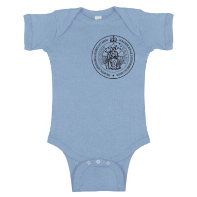 Rabbit Skins Infant Outlined Emblem Printed Bodysuit Thumbnail